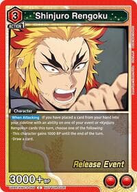Shinjuro Rengoku - UEX05BT: Demon Slayer: Kimetsu no Yaiba Vol.2 Release Event Cards - Union Arena card