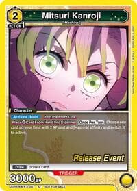 Mitsuri Kanroji (007) - UEX05BT: Demon Slayer: Kimetsu no Yaiba Vol.2 Release Event Cards - Union Arena card