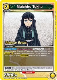Muichiro Tokito - UEX05BT: Demon Slayer: Kimetsu no Yaiba Vol.2 Release Event Cards - Union Arena card
