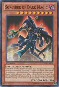 Sorcerer of Dark Magic - Legendary Collection 3: Yugi's World - YuGiOh card