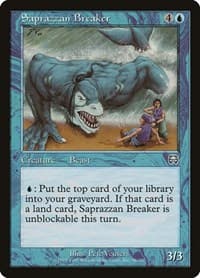 Saprazzan Breaker - Mercadian Masques - Magic: The Gathering card