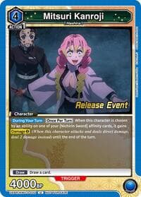 Mitsuri Kanroji (032) - UEX05BT: Demon Slayer: Kimetsu no Yaiba Vol.2 Release Event Cards - Union Arena card