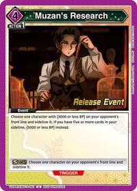 Muzan's Research - UEX05BT: Demon Slayer: Kimetsu no Yaiba Vol.2 Release Event Cards - Union Arena card