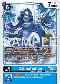 Calmaramon - Time Stranger - Digimon Card Game card