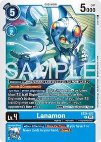 Lanamon - Time Stranger - Digimon Card Game card
