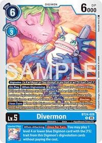 Divermon - Time Stranger - Digimon Card Game card