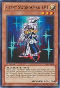 Silent Swordsman LV3 - Legendary Collection 3: Yugi's World - YuGiOh card