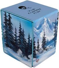 Bob Ross Alcove Flip Deck Box - Winter Paradise - Ultra Pro Deck Boxes - Deck Boxes card