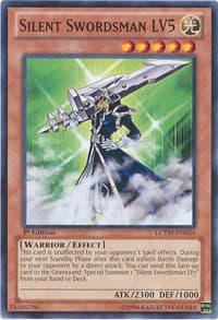 Silent Swordsman LV5 - Legendary Collection 3: Yugi's World - YuGiOh card