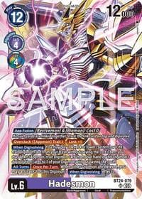 Hadesmon - Time Stranger - Digimon Card Game card