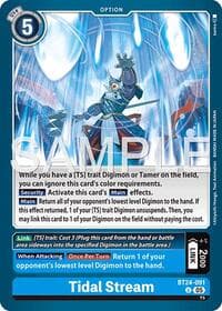 Tidal Stream - Time Stranger - Digimon Card Game card