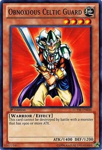 Obnoxious Celtic Guard - Legendary Collection 3: Yugi's World - YuGiOh card