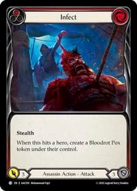 Infect - Armory Deck: Arakni - Flesh and Blood TCG card