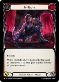 Infiltrate - Armory Deck: Arakni - Flesh and Blood TCG card