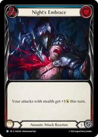 Night's Embrace - Armory Deck: Arakni - Flesh and Blood TCG card