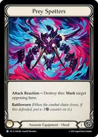 Prey Spotters - Armory Deck: Arakni - Flesh and Blood TCG card