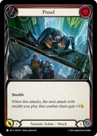 Prowl - Armory Deck: Arakni - Flesh and Blood TCG card