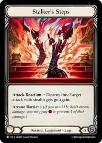 Stalker's Steps - Armory Deck: Arakni - Flesh and Blood TCG card