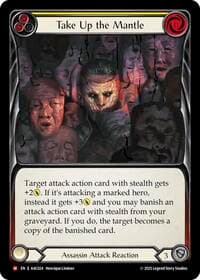 Take Up the Mantle - Armory Deck: Arakni - Flesh and Blood TCG card