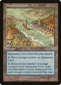 Saprazzan Cove - Mercadian Masques - Magic: The Gathering card
