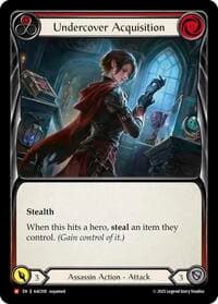 Undercover Acquisition - Armory Deck: Arakni - Flesh and Blood TCG card