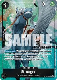 Stronger (CS 25-26 Finalist Card Set 2) - One Piece Promotion Cards - One Piece Card Game card
