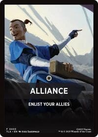 Alliance Theme Card - Avatar: The Last Airbender - Magic: The Gathering card