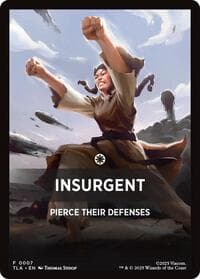 Insurgent Theme Card - Avatar: The Last Airbender - Magic: The Gathering card