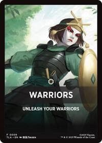 Warriors Theme Card - Avatar: The Last Airbender - Magic: The Gathering card