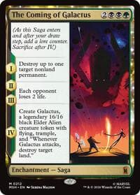 The Coming of Galactus - Marvel Super Heroes - Magic: The Gathering card