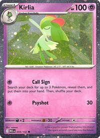 Kirlia (Cosmos Holo) - Miscellaneous Cards & Products - Pokemon card