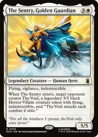 The Sentry, Golden Guardian - Marvel Super Heroes - Magic: The Gathering card