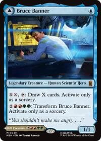 Bruce Banner - Marvel Super Heroes - Magic: The Gathering card