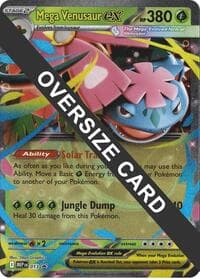 Mega Venusaur ex - 013 - Jumbo Cards - Pokemon card