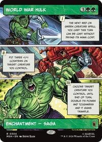 World War Hulk (Borderless) - Marvel Super Heroes - Magic: The Gathering card
