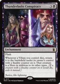 Thunderbolts Conspiracy - Marvel Super Heroes - Magic: The Gathering card