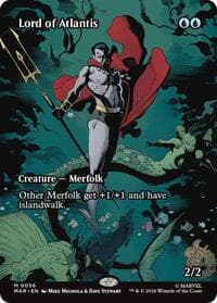 Lord of Atlantis (Borderless) - Marvel Universe Eternal-Legal - Magic: The Gathering card