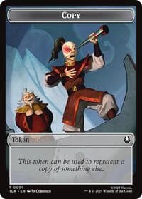 Copy (0001) // Clue (0016) Double-Sided Token - Avatar: The Last Airbender - Magic: The Gathering card