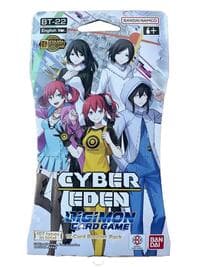 Cyber Eden Sleeved Booster Pack - Cyber Eden - Digimon Card Game card