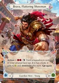 Bravo, Flattering Showman - HER154 - Flesh and Blood: Promo Cards - Flesh and Blood TCG card