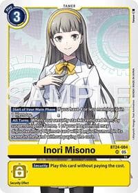 Inori Misono - Time Stranger - Digimon Card Game card