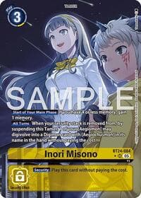 Inori Misono (Alternate Art) - Time Stranger - Digimon Card Game card