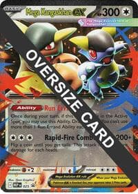 Mega Kangaskhan ex - 025 - Jumbo Cards - Pokemon card
