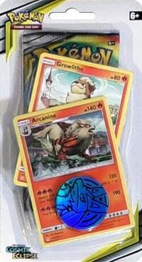 Sun & Moon Single Blister Pack [Growlithe & Arcanine] - SM - Cosmic Eclipse - Pokemon card