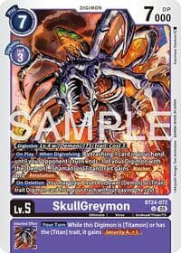 SkullGreymon - Time Stranger - Digimon Card Game card