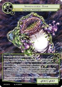 Sporescourge Toad - Journey to Ravidra - Force of Will card