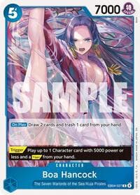 Boa Hancock - EB04-027 - The Azure Sea's Seven - One Piece Card Game card