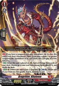 Dragritter, Khaleem - D Promo Cards - Cardfight Vanguard card