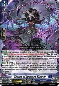 Thorns of Gourmet, Nizroch - D Promo Cards - Cardfight Vanguard card