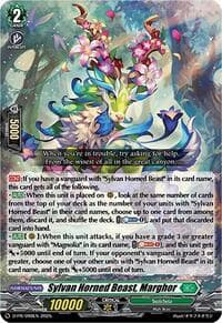 Sylvan Horned Beast, Marghor - D Promo Cards - Cardfight Vanguard card